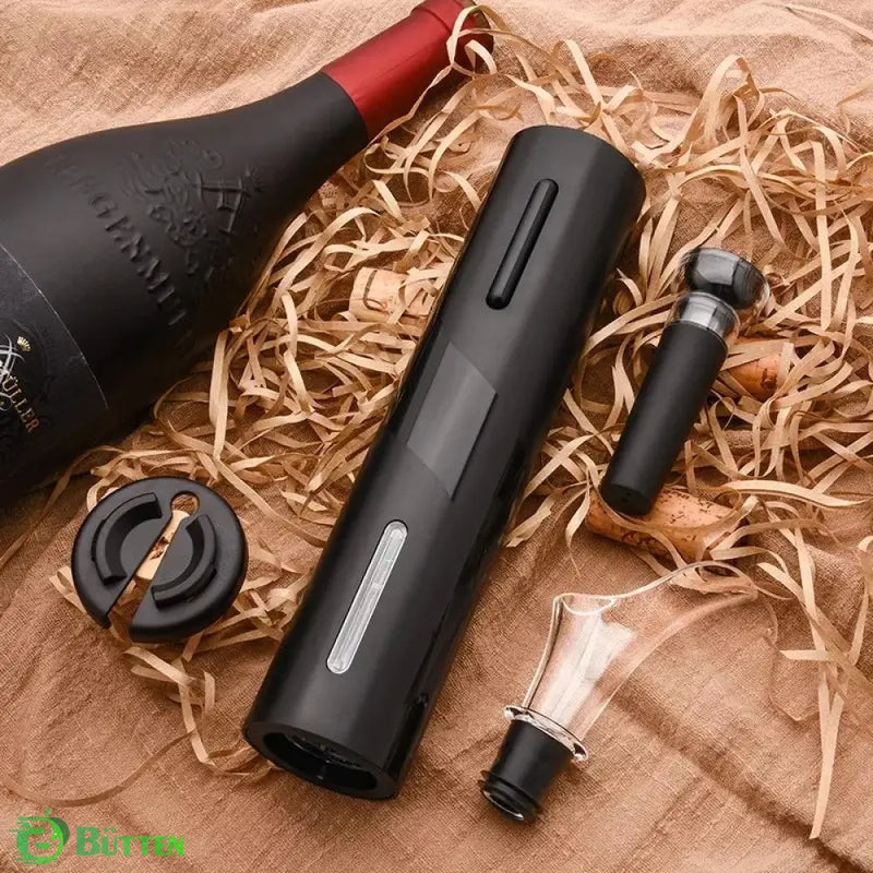 Abridor de Vinho Elétrico - Kit Completo Abridor de Vinho Elétrico | Saca Rolha | Frete Grátis | GA