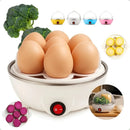 Aparelho Elétrico Cozedor de Ovos – Portátil a Vapor para Cozinha (110v/220v) Aparelho Elétrico Cozedor de Ovos –