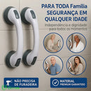 Barra de Apoio Portátil para Banheiro - SafeGrip Casaco Masculino de Lã | GA