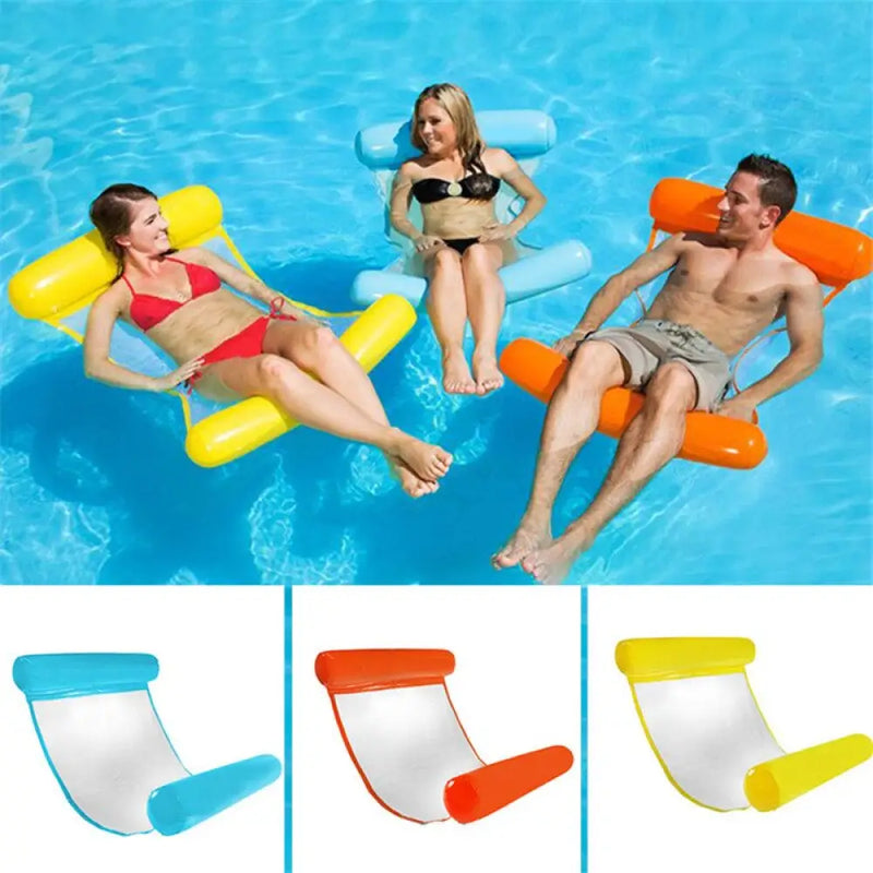 Boia de Piscina Rede Flutuante Verão 2023 - Compre 1 Leve 2 Azul eal 11