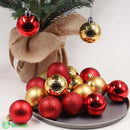 Bola de Natal para Árvore de Natal - Kit 12 Bolas