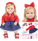 Boneca Bebê Reborn Loira com Bolsa e Acessórios Boneca Bebê Reborn Loira com Bolsa e Acessórios