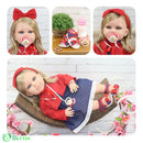 Boneca Bebê Reborn Loira com Bolsa e Acessórios Boneca Bebê Reborn Loira com Bolsa e Acessórios