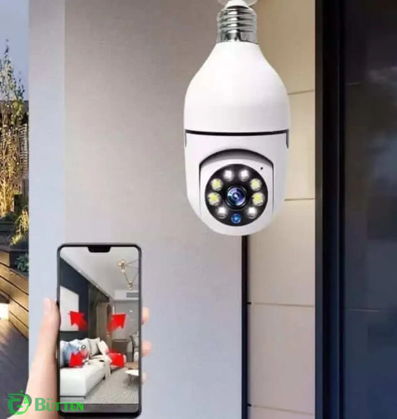 Câmera de Segurança Full HD Wi-Fi Inteligente 360 1 Unidade cc 12