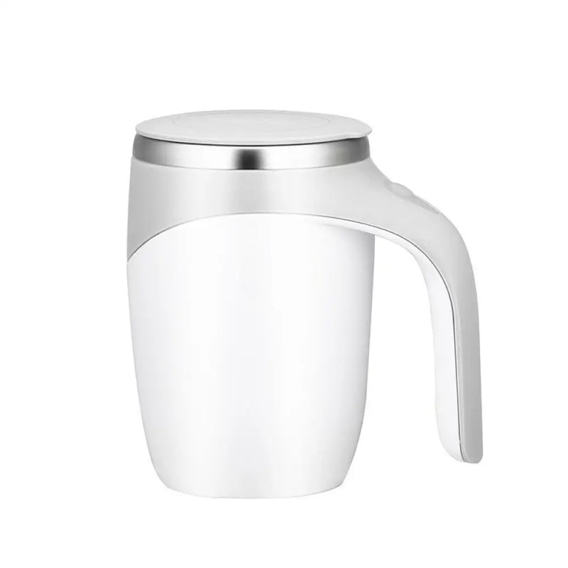 Caneca Mixer Magnética Automática Branco / 380ml Caneca Mixer Magnética Automática