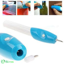 Caneta Mágica Elétrica de Gravação em Vidro Metal Plástico e Madeira ferramentas 96