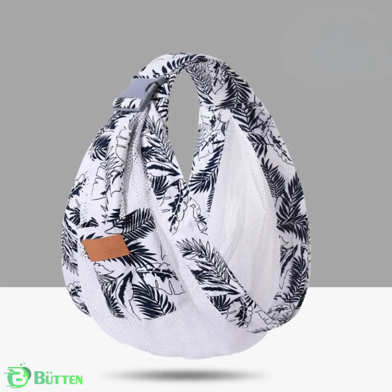 Canguru Ergonômico para Bebê Branco e Cinza infantil 7