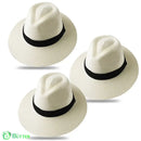 Chapéu tipo Panamá 1 Unidade / Único (Elástico Ajustável) Chapéu tipo Panamá