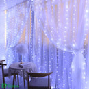 Cortina de Led com 300 Luzes e 8 Modos para Natal Cortina de Led com 300 Luzes e 8 Modos para Natal