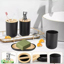 Dispenser Saboneteira e Copo de Banheiro - Kit Acessórios para Banheiro