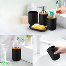 Dispenser Saboneteira e Copo de Banheiro - Kit Acessórios para Banheiro