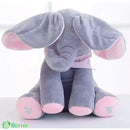 Elefante de Pelúcia que Canta e Interage Elefante de Pelúcia que Canta e Interage