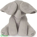 Elefante de Pelúcia que Canta e Interage Elefante de Pelúcia que Canta e Interage