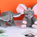 Elefante de Pelúcia que Canta e Interage Elefante de Pelúcia que Canta e Interage