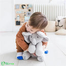 Elefante de Pelúcia que Canta e Interage Elefante de Pelúcia que Canta e Interage