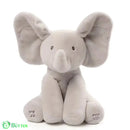 Elefante de Pelúcia que Canta e Interage Cinza Elefante de Pelúcia que Canta e Interage