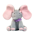 Elefante de Pelúcia que Canta e Interage Rosa Elefante de Pelúcia que Canta e Interage