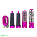 Escova 5 em 1 Profissional (Seca Alisa Cacheia Modela e Ondula) Modelador de Cabelo