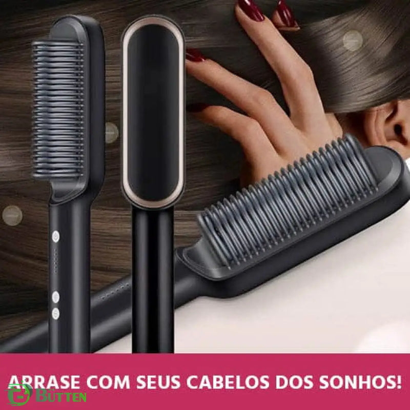 Escova Alisadora de Cabelos Bivolt 5 em 1 MultiGlam Escova Alisadora de Cabelos P2