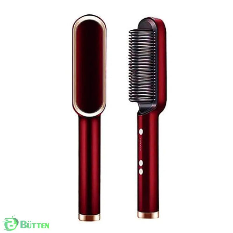 Escova Alisadora de Cabelos Bivolt 5 em 1 MultiGlam Vermelho Escova Alisadora de Cabelos P2