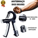 Flexor Force - Antebraços Fortes e Grandes Hand Grip Resistente e Regulável 10 a 60kg BCP 1