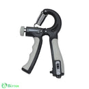 Flexor Force - Antebraços Fortes e Grandes Hand Grip Resistente e Regulável 10 a 60kg Cinza BCP 1