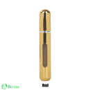 Frasco Portátil de Perfume Recarregável 8ml Dourado Brilhante / 1 Unidade Frasco Portátil de Perfume Recarregável 8ml