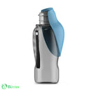 Garrafa de Água para Cães e Gatos Azul / 800ml Garrafa de Água para Cães e Gatos