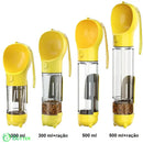 Garrafa Portátil para Pets 4 em 1 - PetWater Amarelo / 300ml Garrafa Portátil para Pets 4 em 1 - PetWater