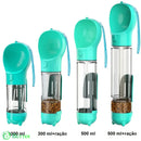 Garrafa Portátil para Pets 4 em 1 - PetWater Azul / 300ml Garrafa Portátil para Pets 4 em 1 - PetWater