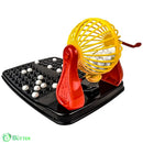 Jogo de Bingo Infantil com Globo Giratório – 48 Cartelas e 90 Bolinhas Jogo de Bingo Infantil com Globo Giratório – 48