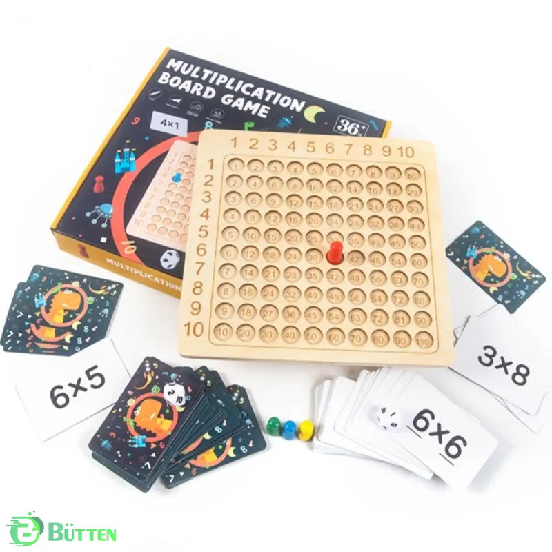 Jogo de Tabuleiro de Multiplicação para Crianças infantil 9