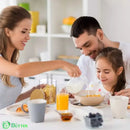 Kit 6 Pote Hermético de Vidro com Tampa de Bambu para Temperos Bolsa Transversal Tática | GA