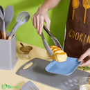 Kit de Utensílios de Cozinha em Silicone - Jogo de 19 Utensílios Preto