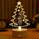 Luminária Decoração para Natal com 4 Estilos Diferentes Árvore de Natal Luminária Decoração para Natal com 4 Estilos