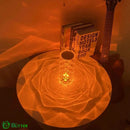 Luminária em Cristal de Mesa Led - 16 Cores de Led