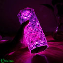 Luminária em Cristal de Mesa Led - 16 Cores de Led