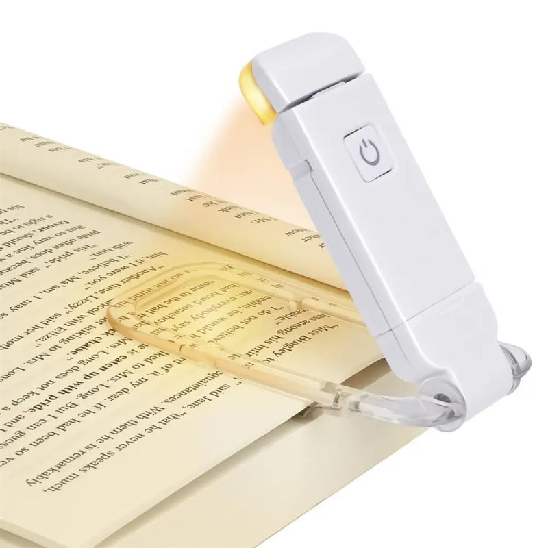 Luminária para Leitura Portátil Recarregável USB Branco Luminária para Leitura Portátil Recarregável USB