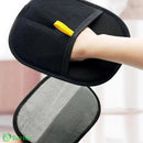 Luva Removedora de Pelos – Cães Gatos e Estofados sem Sujeira + E-book Dicas como cuidar do seu Pet Preto Luva