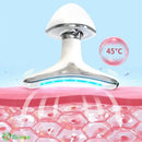Massageador Rejuvenescedor com LED para Rosto e Pescoço - GlowRenew Massageador Rejuvenescedor com LED para Rosto e