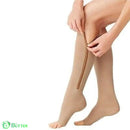 Meia de Alta Compressão Anti Varizes e Inchaço com Ziper Meia de Alta Compressão Anti Varizes e Inchaço com Ziper