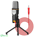 Microfone Profissional Condensador com Tripé Microfone Profissional Condensador com Tripé