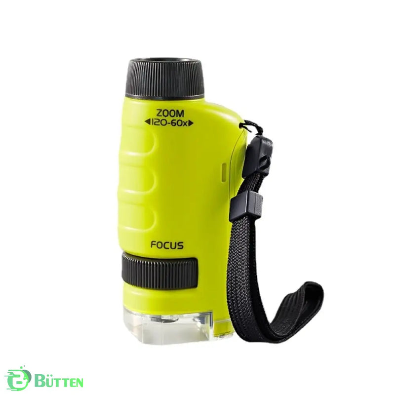 Microscópio Portátil de mão para Crianças Amarelo infantil 5