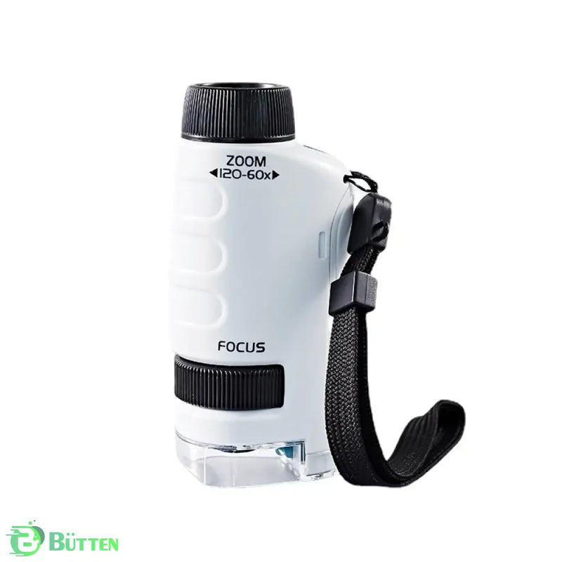 Microscópio Portátil de mão para Crianças Branco infantil 5
