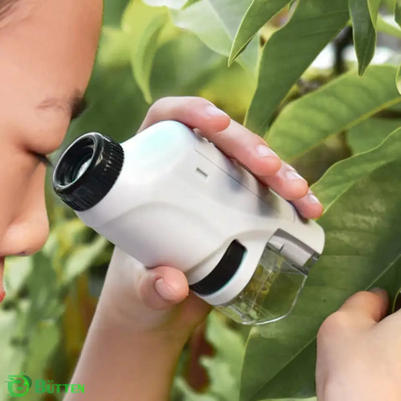 Microscópio Portátil de mão para Crianças infantil 5