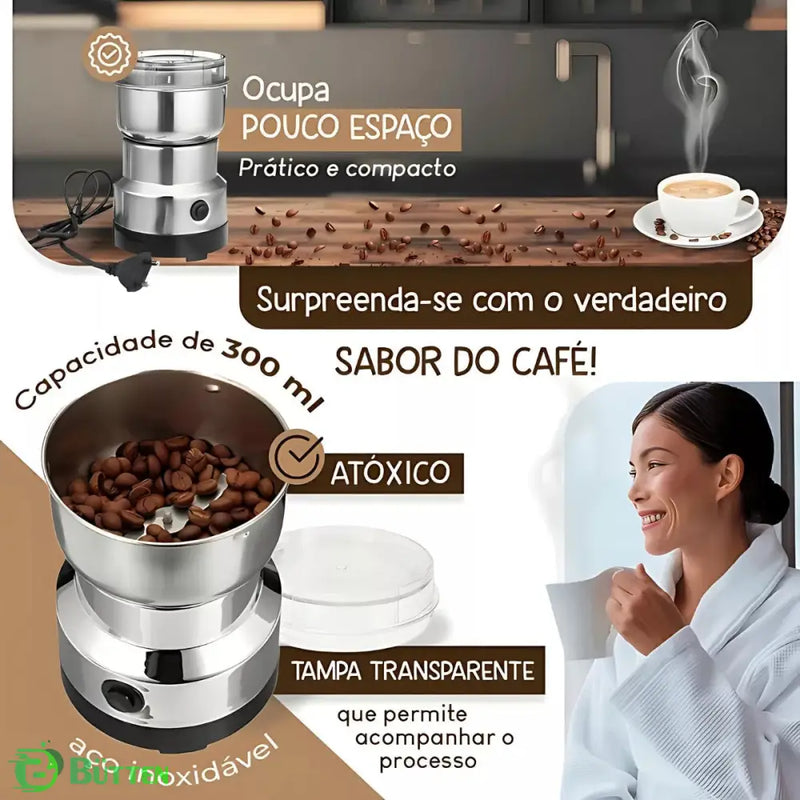 Moedor de Café Elétrico Sapato Masculino Sport Casual | GA