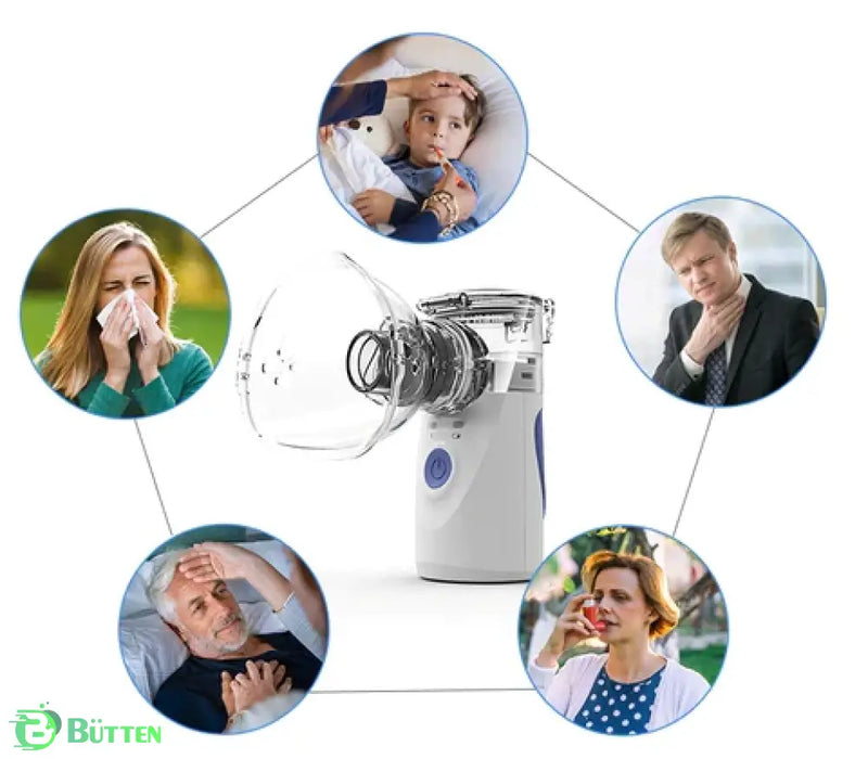Nebulizador e Inalador Silencioso Portátil Único Nebulizador e Inalador Silencioso Portátil