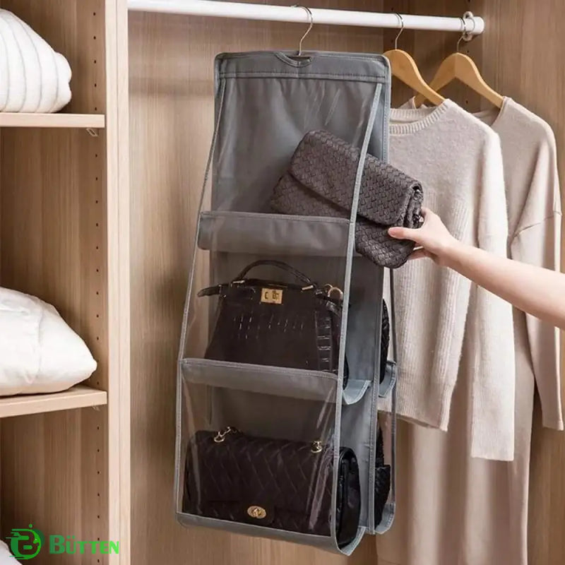 Organizador de Bolsa Feminina para Armário