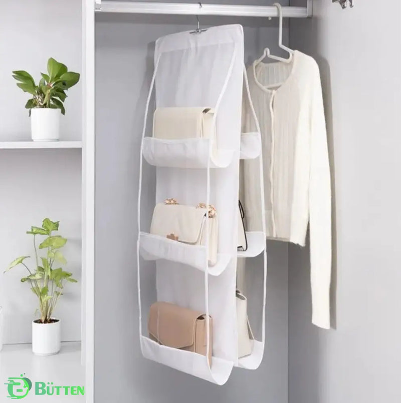 Organizador de Bolsa Feminina para Armário