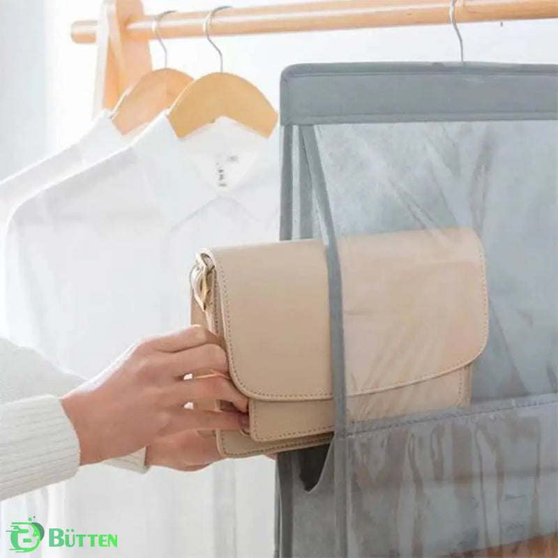 Organizador de Bolsa Feminina para Armário